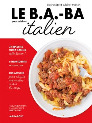 cover image of Le B.A.-BA pour cuisiner italien